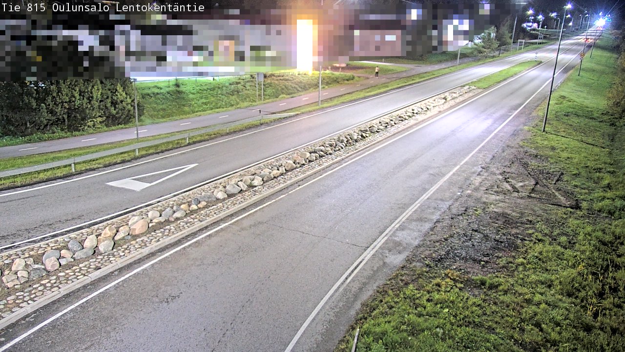 Weather Camera Image Road 816 Oulunsalo, Lentokentäntie, Oulu, Pohjois-Pohjanmaa