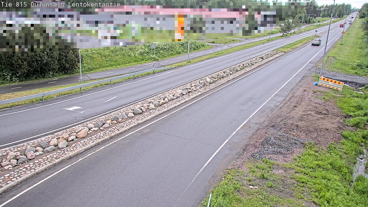 Kelikamerat Kuva Tie 816 Oulunsalo, Lentokentäntie, Oulu, Pohjois-Pohjanmaa