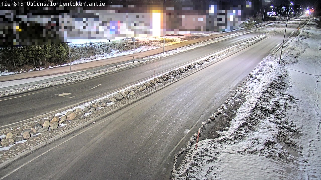 Kelikamerat Kuva Tie 816 Oulunsalo, Lentokentäntie, Oulu, Pohjois-Pohjanmaa