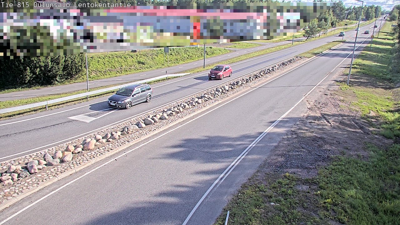 Kelikamerat Kuva Tie 816 Oulunsalo, Lentokentäntie, Oulu, Pohjois-Pohjanmaa