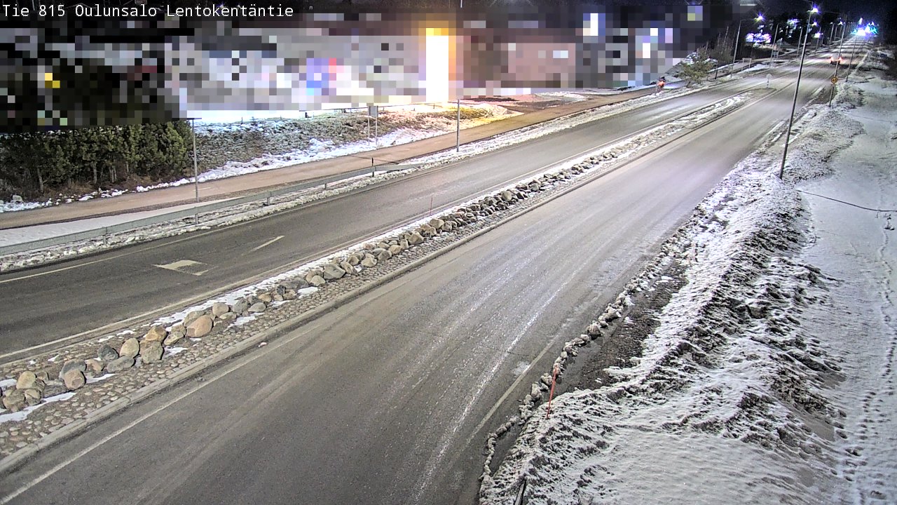 Kelikamerat Kuva Tie 816 Oulunsalo, Lentokentäntie, Oulu, Pohjois-Pohjanmaa