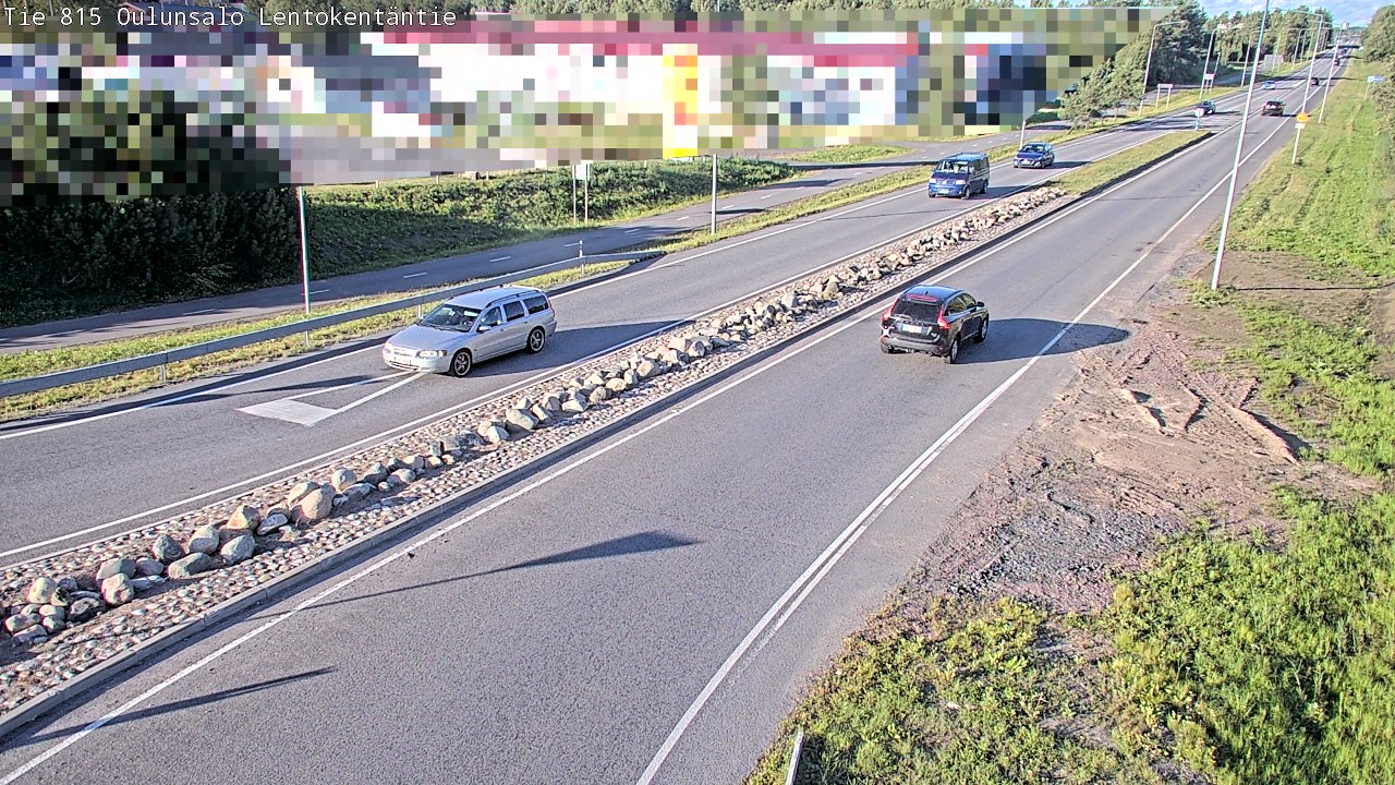 Kelikamerat Kuva Tie 816 Oulunsalo, Lentokentäntie, Oulu, Pohjois-Pohjanmaa