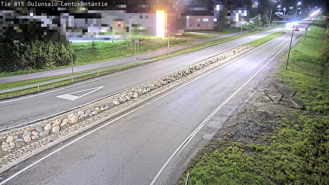 Weather Camera Image Road 816 Oulunsalo, Lentokentäntie, Oulu, Pohjois-Pohjanmaa