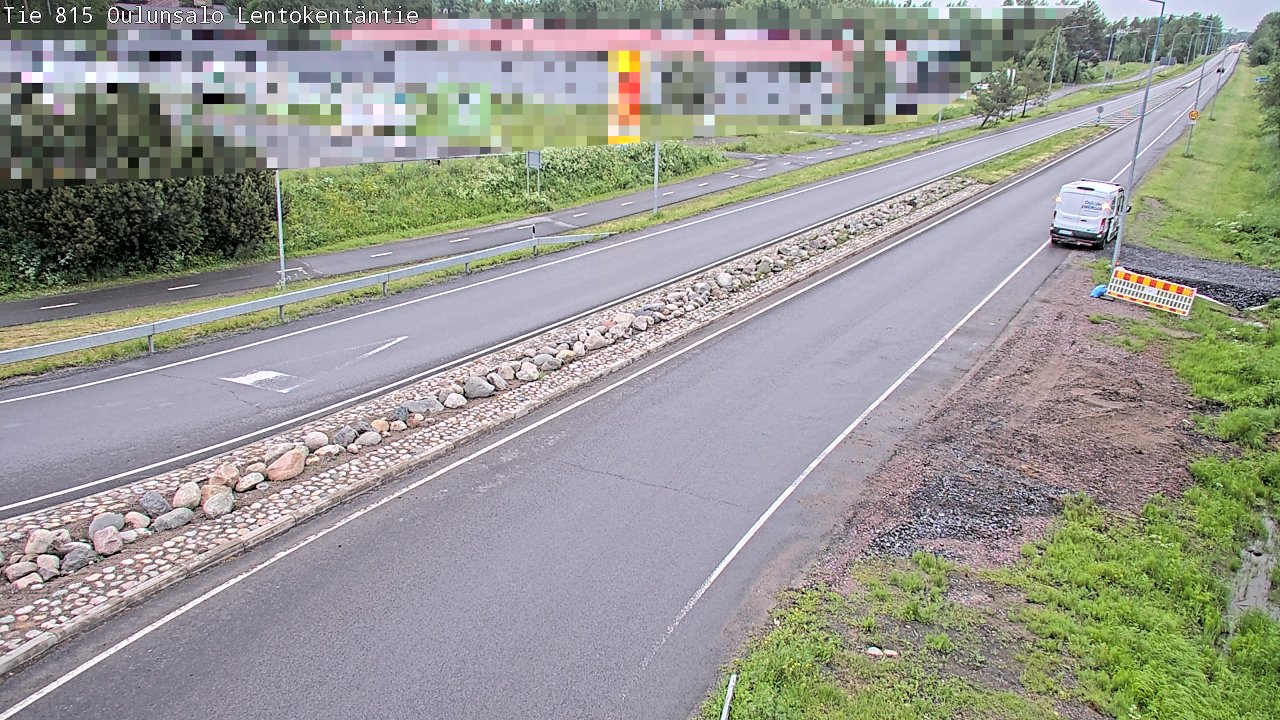 Kelikamerat Kuva Tie 816 Oulunsalo, Lentokentäntie, Oulu, Pohjois-Pohjanmaa