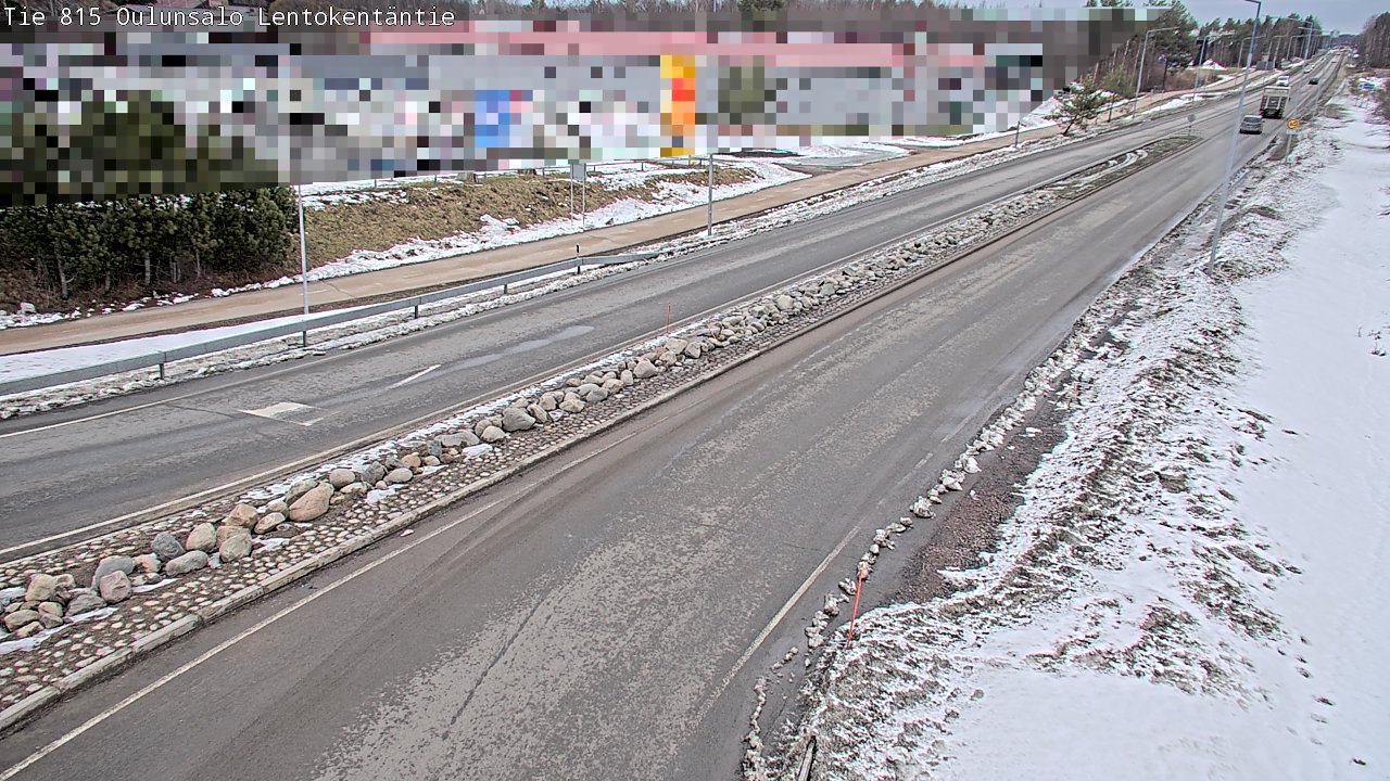 Kelikamerat Kuva Tie 816 Oulunsalo, Lentokentäntie, Oulu, Pohjois-Pohjanmaa