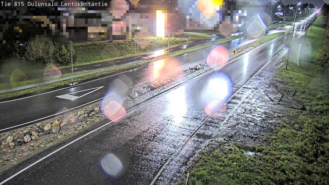 Weather Camera Image Road 816 Oulunsalo, Lentokentäntie, Oulu, Pohjois-Pohjanmaa