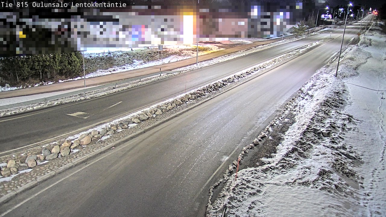 Kelikamerat Kuva Tie 816 Oulunsalo, Lentokentäntie, Oulu, Pohjois-Pohjanmaa