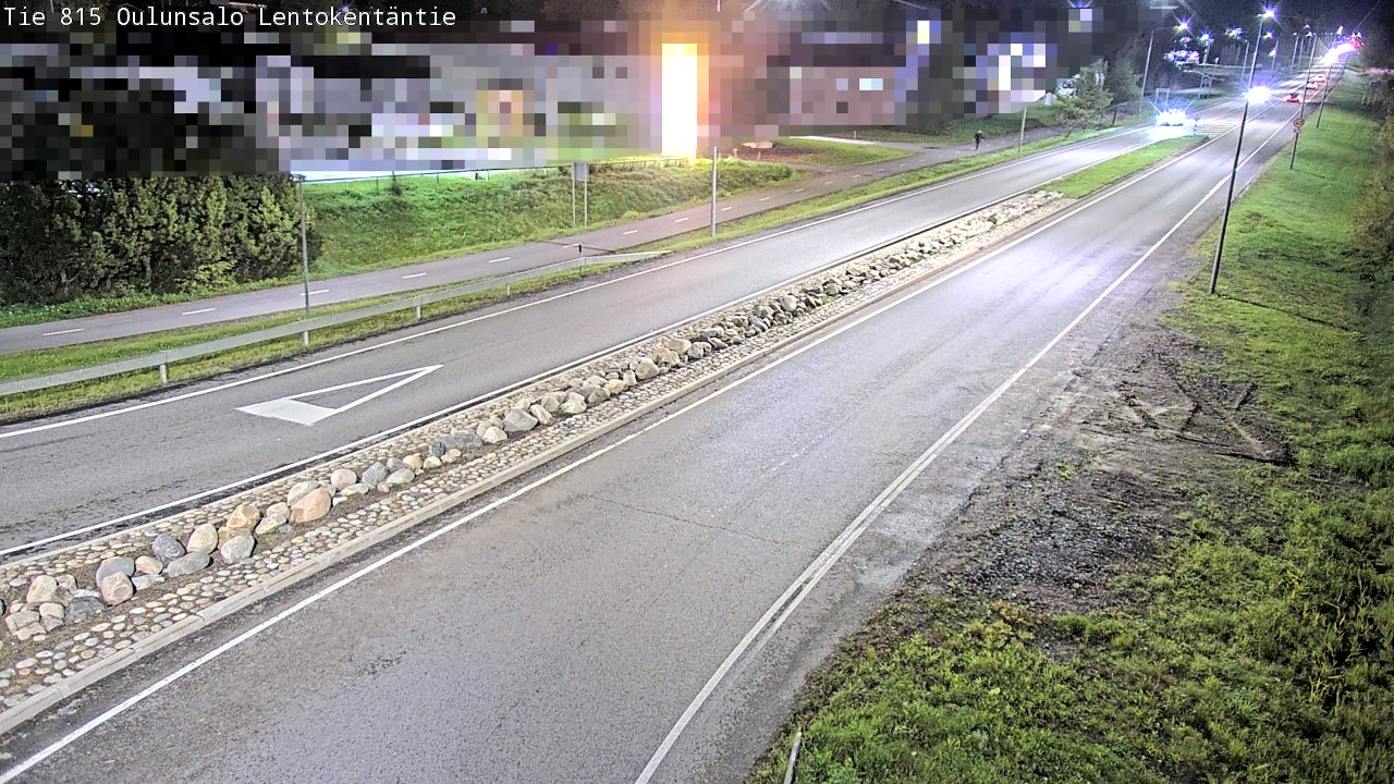 Weather Camera Image Road 816 Oulunsalo, Lentokentäntie, Oulu, Pohjois-Pohjanmaa