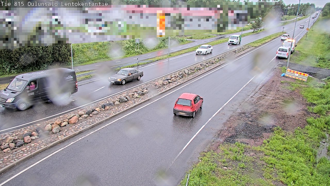 Weather Camera Image Road 816 Oulunsalo, Lentokentäntie, Oulu, Pohjois-Pohjanmaa