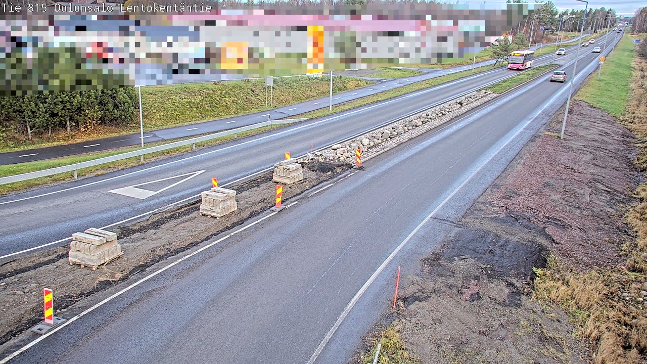 Kelikamerat Kuva Tie 816 Oulunsalo, Lentokentäntie, Oulu, Pohjois-Pohjanmaa