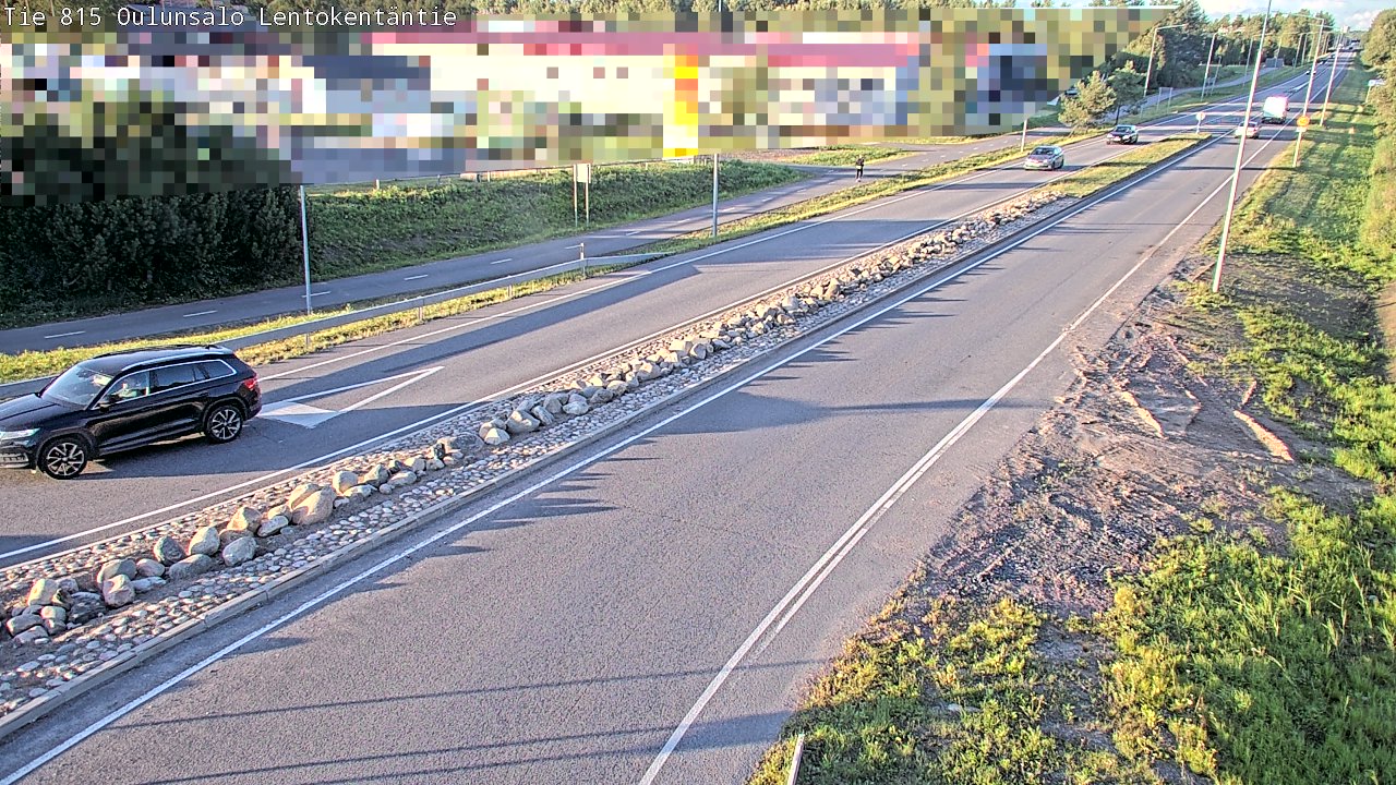 Kelikamerat Kuva Tie 816 Oulunsalo, Lentokentäntie, Oulu, Pohjois-Pohjanmaa