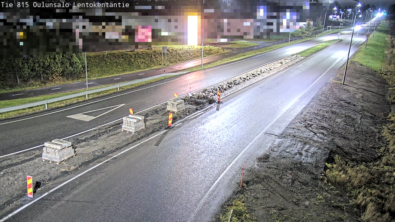 Kelikamerat Kuva Tie 816 Oulunsalo, Lentokentäntie, Oulu, Pohjois-Pohjanmaa
