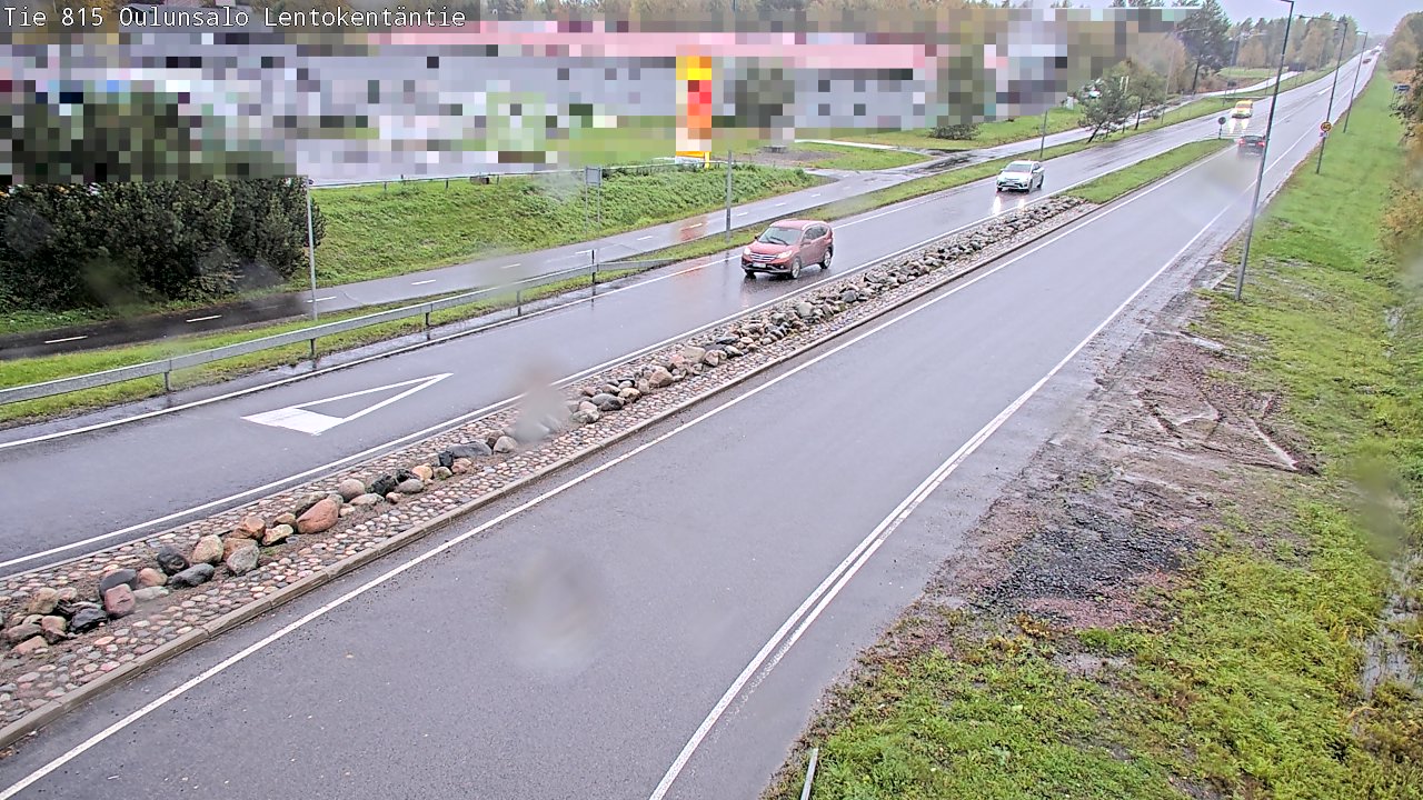 Weather Camera Image Road 816 Oulunsalo, Lentokentäntie, Oulu, Pohjois-Pohjanmaa