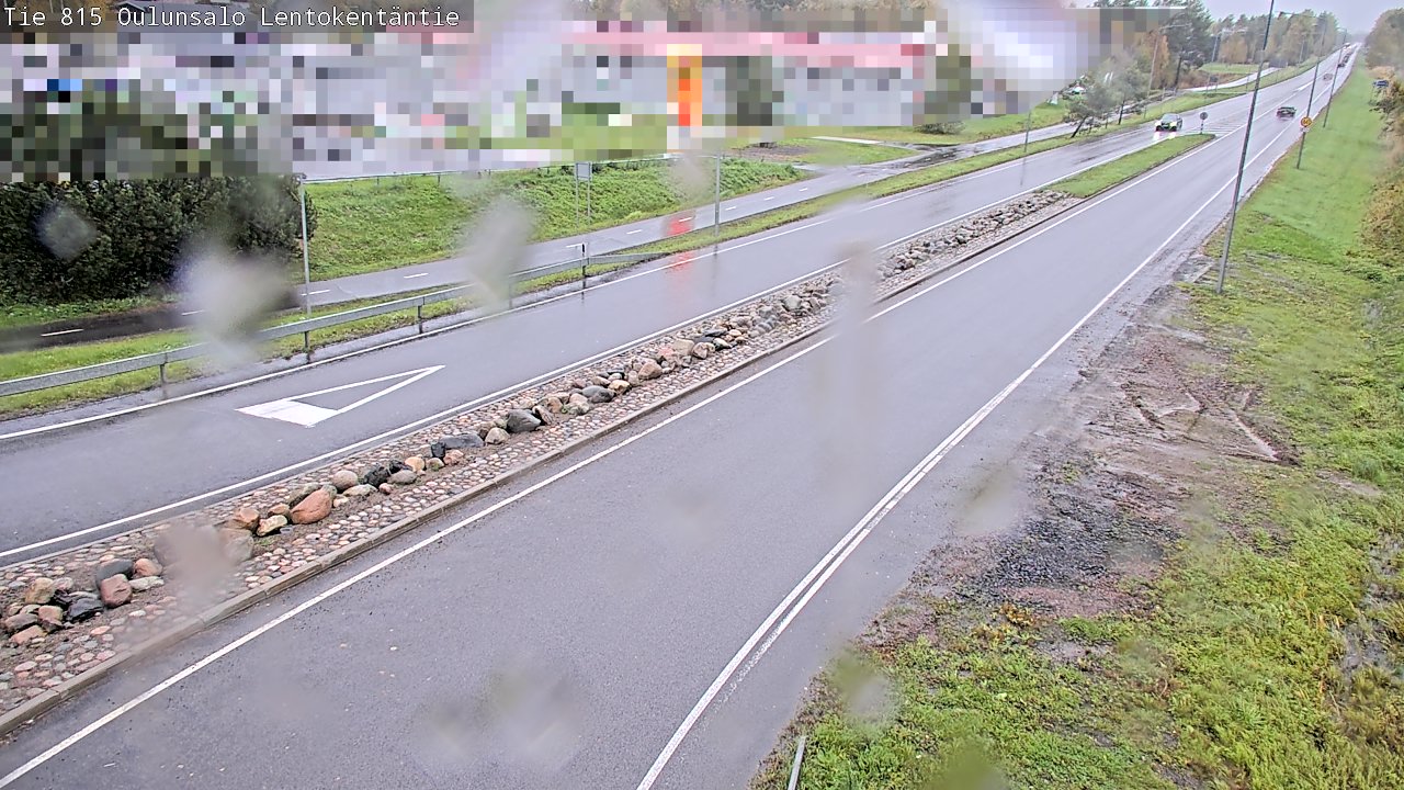 Kelikamerat Kuva Tie 816 Oulunsalo, Lentokentäntie, Oulu, Pohjois-Pohjanmaa