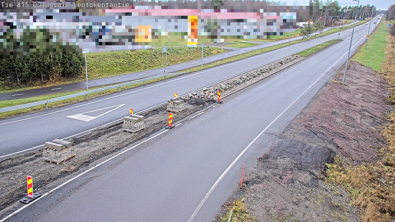 Kelikamerat Kuva Tie 816 Oulunsalo, Lentokentäntie, Oulu, Pohjois-Pohjanmaa
