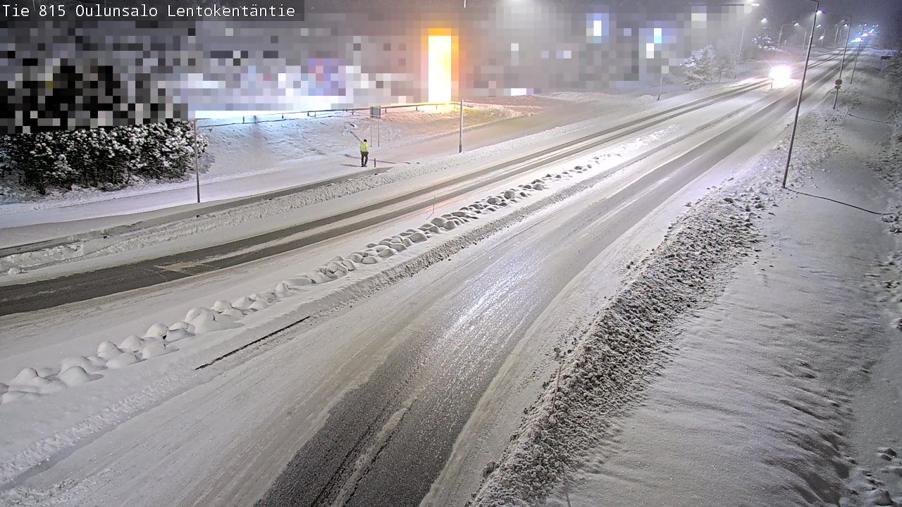 Kelikamerat Kuva Tie 816 Oulunsalo, Lentokentäntie, Oulu, Pohjois-Pohjanmaa