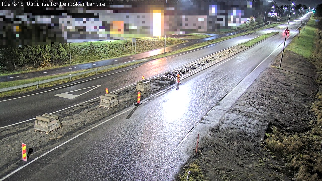 Kelikamerat Kuva Tie 816 Oulunsalo, Lentokentäntie, Oulu, Pohjois-Pohjanmaa