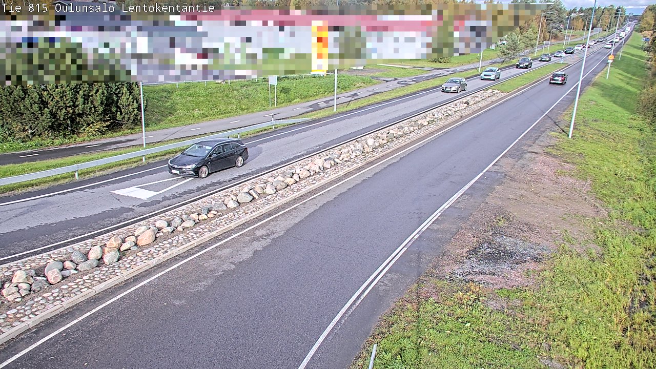 Weather Camera Image Road 816 Oulunsalo, Lentokentäntie, Oulu, Pohjois-Pohjanmaa