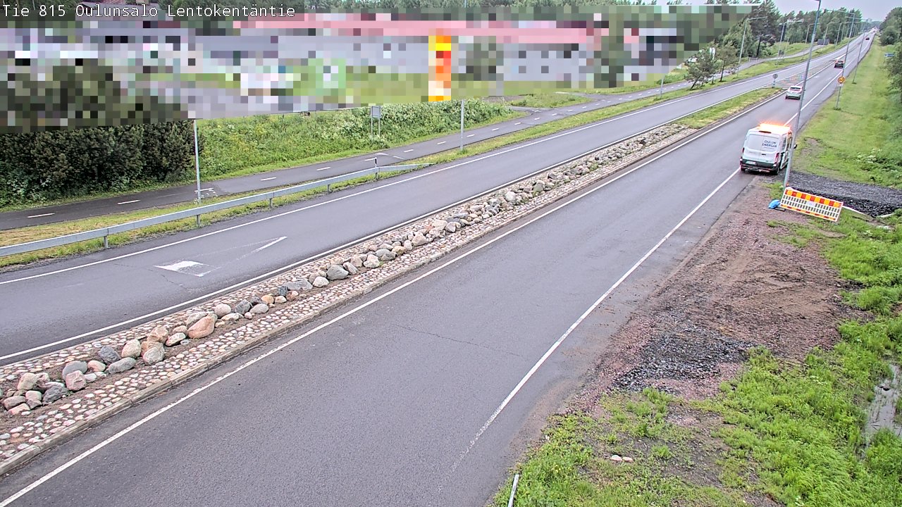 Kelikamerat Kuva Tie 816 Oulunsalo, Lentokentäntie, Oulu, Pohjois-Pohjanmaa