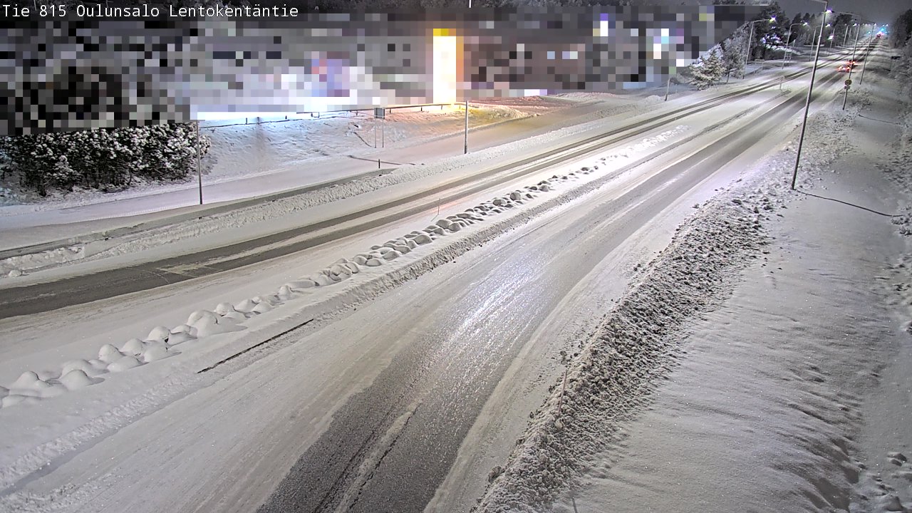 Kelikamerat Kuva Tie 816 Oulunsalo, Lentokentäntie, Oulu, Pohjois-Pohjanmaa