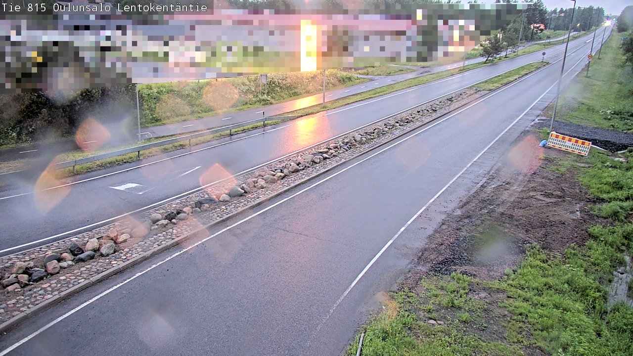 Kelikamerat Kuva Tie 816 Oulunsalo, Lentokentäntie, Oulu, Pohjois-Pohjanmaa