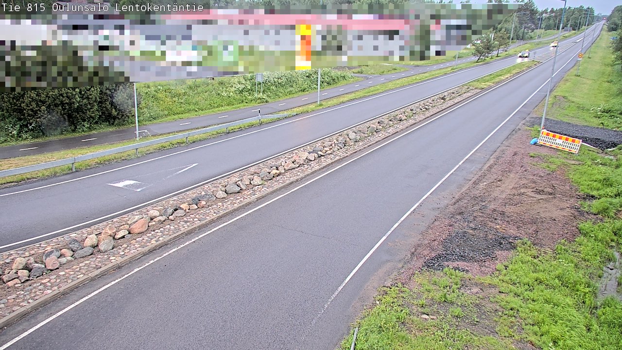 Kelikamerat Kuva Tie 816 Oulunsalo, Lentokentäntie, Oulu, Pohjois-Pohjanmaa