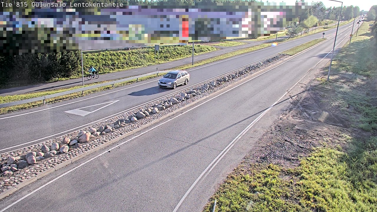 Weather Camera Image Road 816 Oulunsalo, Lentokentäntie, Oulu, Pohjois-Pohjanmaa