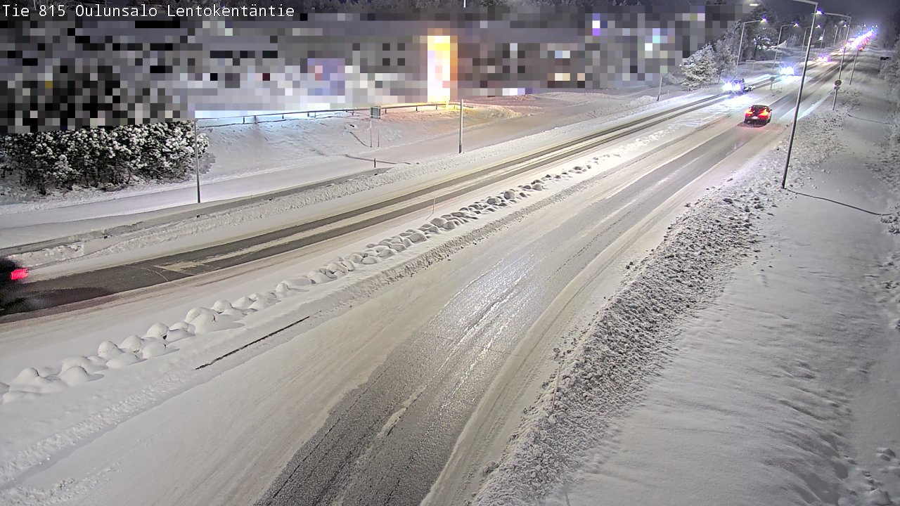 Weather Camera Image Road 816 Oulunsalo, Lentokentäntie, Oulu, Pohjois-Pohjanmaa
