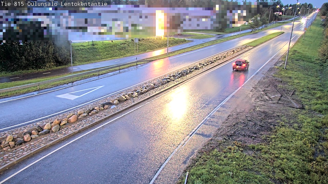 Kelikamerat Kuva Tie 816 Oulunsalo, Lentokentäntie, Oulu, Pohjois-Pohjanmaa