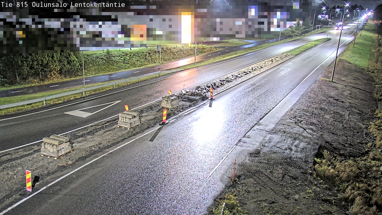 Kelikamerat Kuva Tie 816 Oulunsalo, Lentokentäntie, Oulu, Pohjois-Pohjanmaa