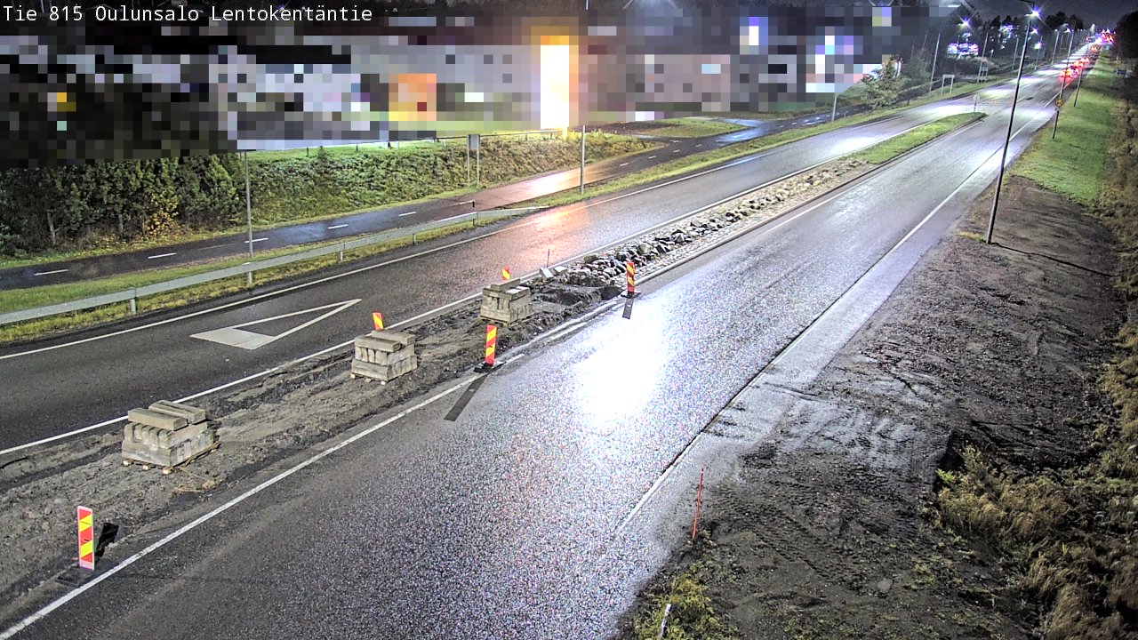 Kelikamerat Kuva Tie 816 Oulunsalo, Lentokentäntie, Oulu, Pohjois-Pohjanmaa