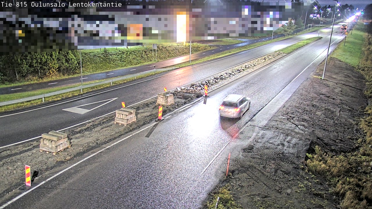 Kelikamerat Kuva Tie 816 Oulunsalo, Lentokentäntie, Oulu, Pohjois-Pohjanmaa