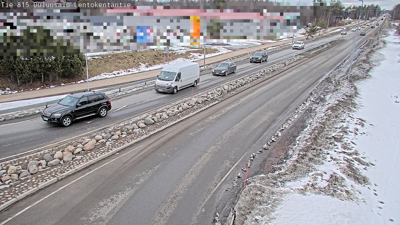 Kelikamerat Kuva Tie 816 Oulunsalo, Lentokentäntie, Oulu, Pohjois-Pohjanmaa