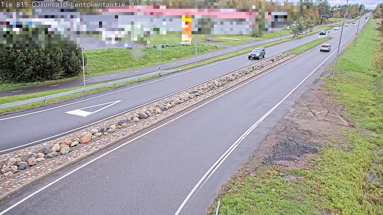 Kelikamerat Kuva Tie 816 Oulunsalo, Lentokentäntie, Oulu, Pohjois-Pohjanmaa