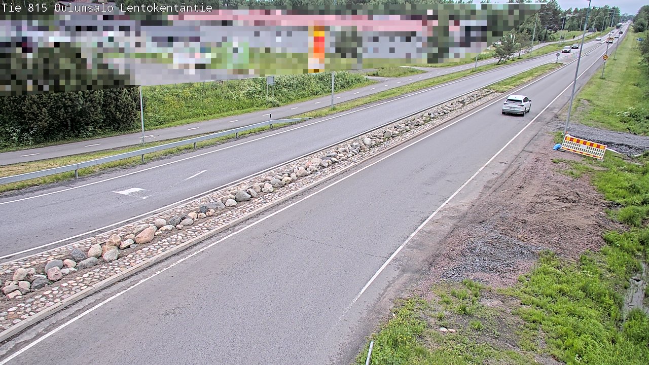 Kelikamerat Kuva Tie 816 Oulunsalo, Lentokentäntie, Oulu, Pohjois-Pohjanmaa
