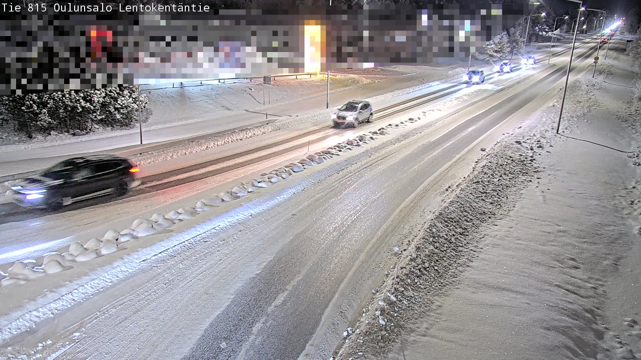 Kelikamerat Kuva Tie 816 Oulunsalo, Lentokentäntie, Oulu, Pohjois-Pohjanmaa