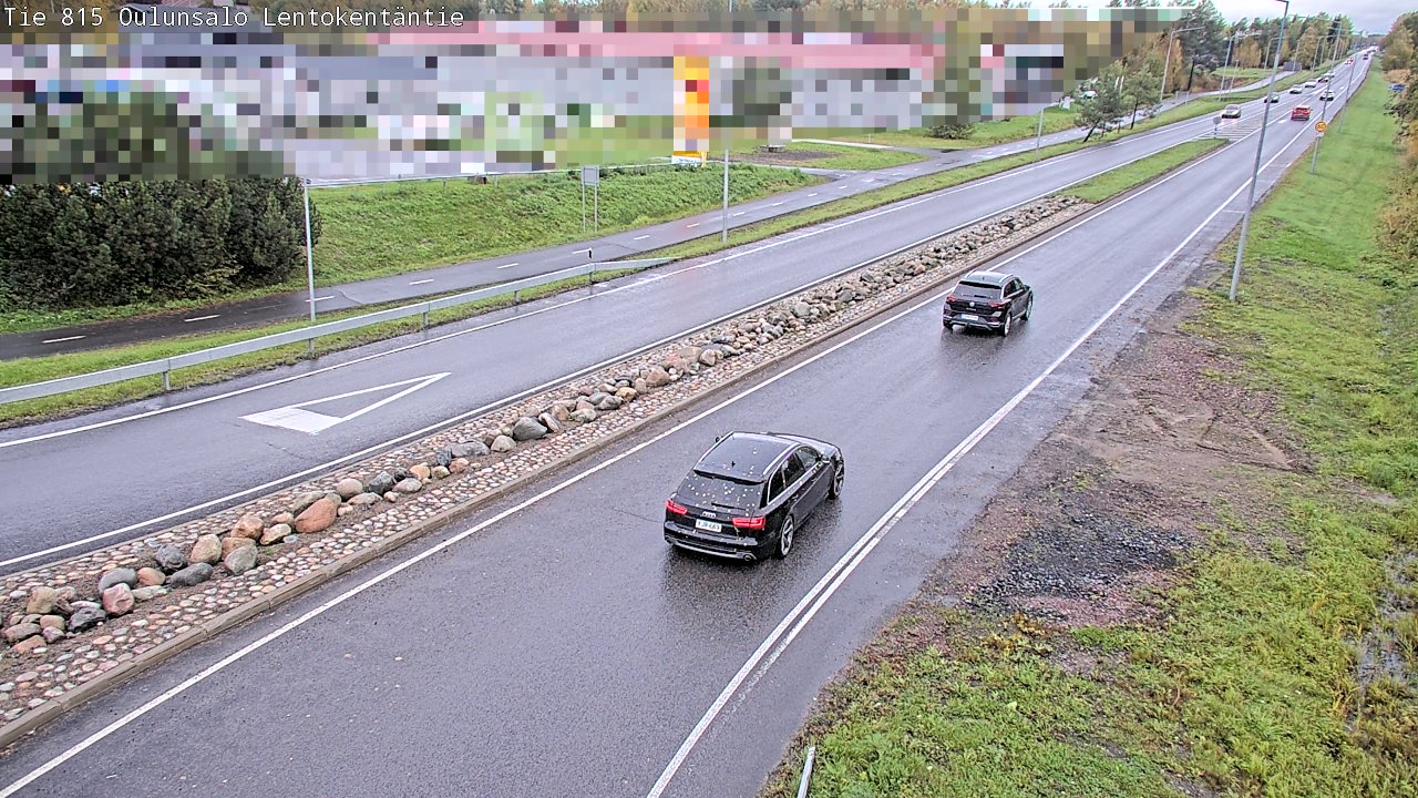 Kelikamerat Kuva Tie 816 Oulunsalo, Lentokentäntie, Oulu, Pohjois-Pohjanmaa