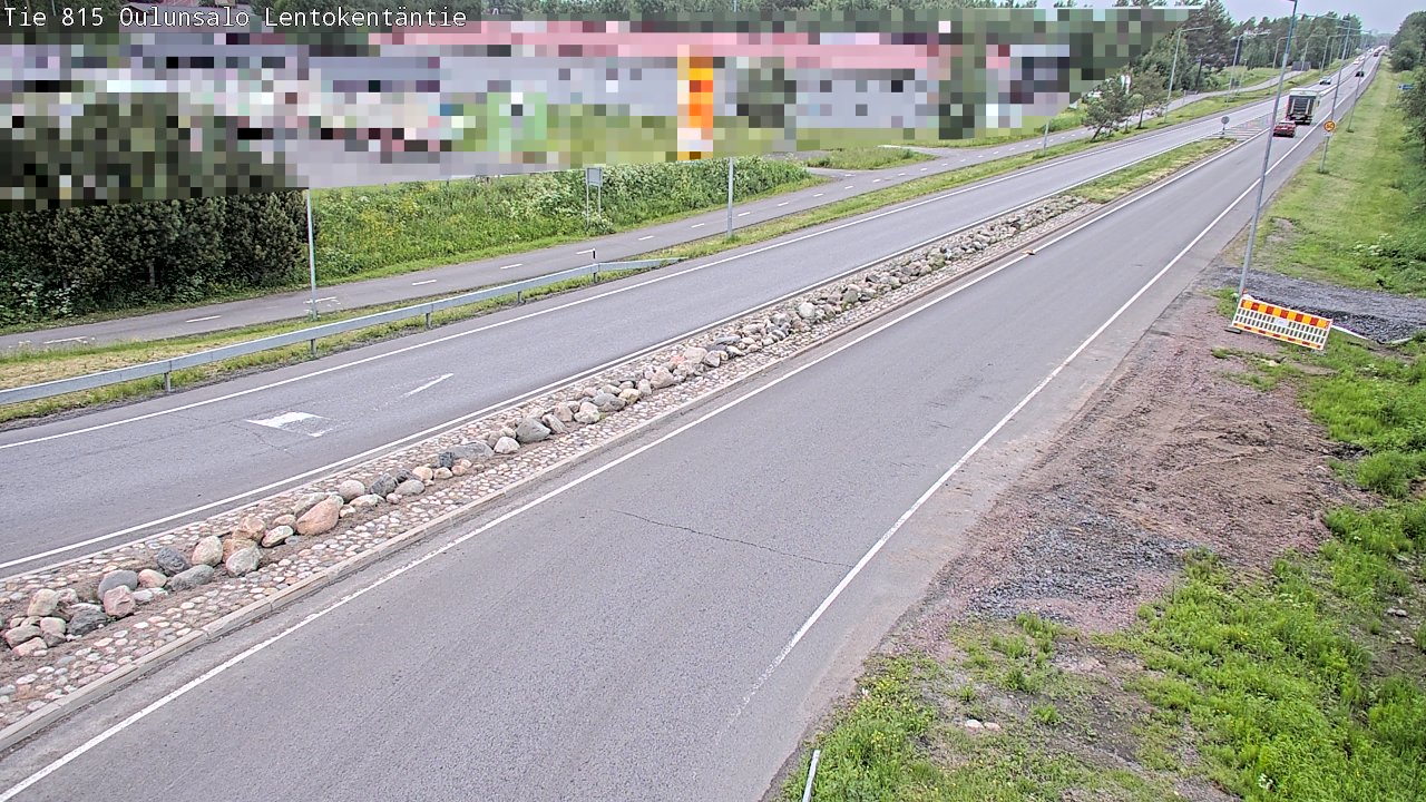 Kelikamerat Kuva Tie 816 Oulunsalo, Lentokentäntie, Oulu, Pohjois-Pohjanmaa