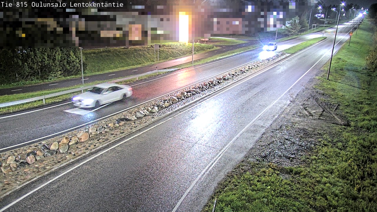 Weather Camera Image Road 816 Oulunsalo, Lentokentäntie, Oulu, Pohjois-Pohjanmaa
