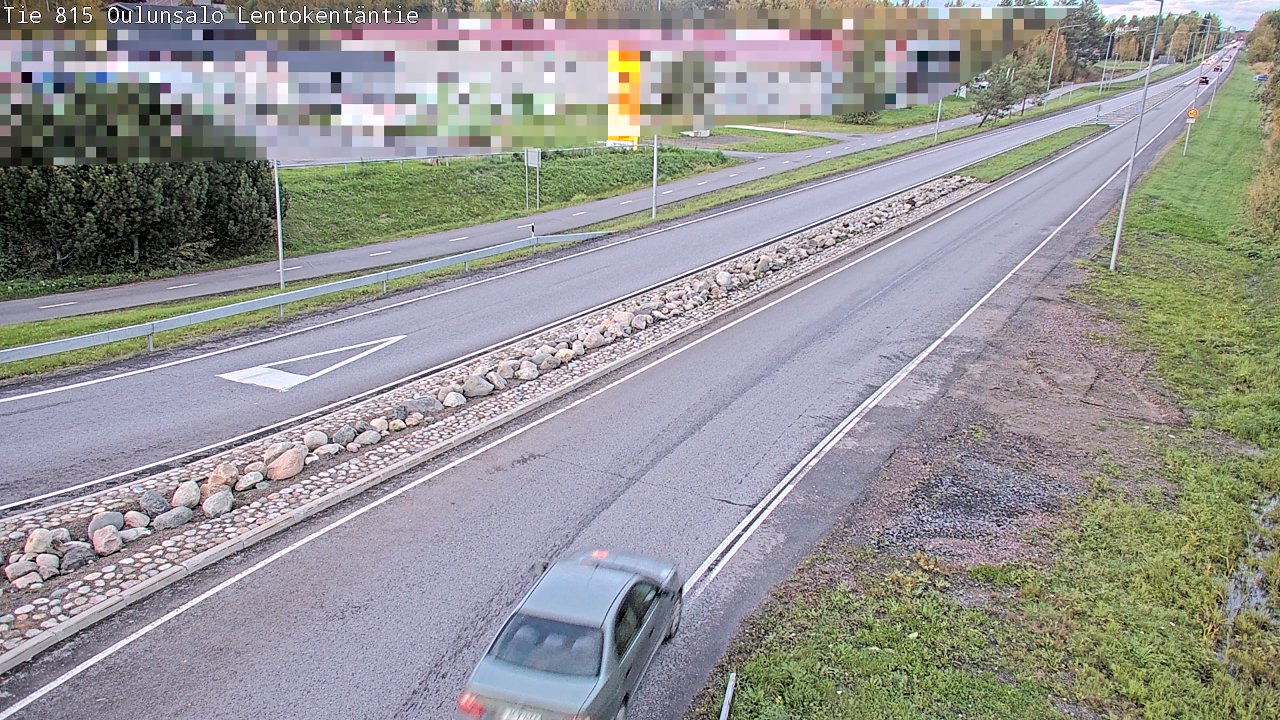 Weather Camera Image Road 816 Oulunsalo, Lentokentäntie, Oulu, Pohjois-Pohjanmaa