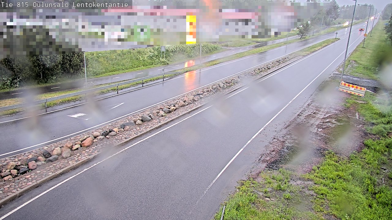 Kelikamerat Kuva Tie 816 Oulunsalo, Lentokentäntie, Oulu, Pohjois-Pohjanmaa