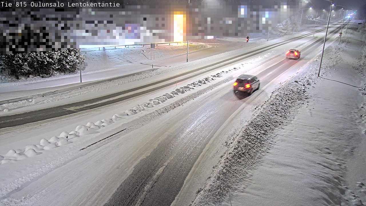 Kelikamerat Kuva Tie 816 Oulunsalo, Lentokentäntie, Oulu, Pohjois-Pohjanmaa