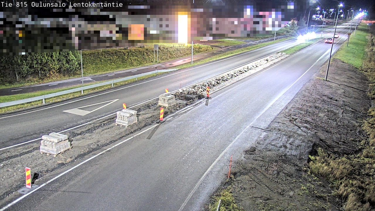 Kelikamerat Kuva Tie 816 Oulunsalo, Lentokentäntie, Oulu, Pohjois-Pohjanmaa