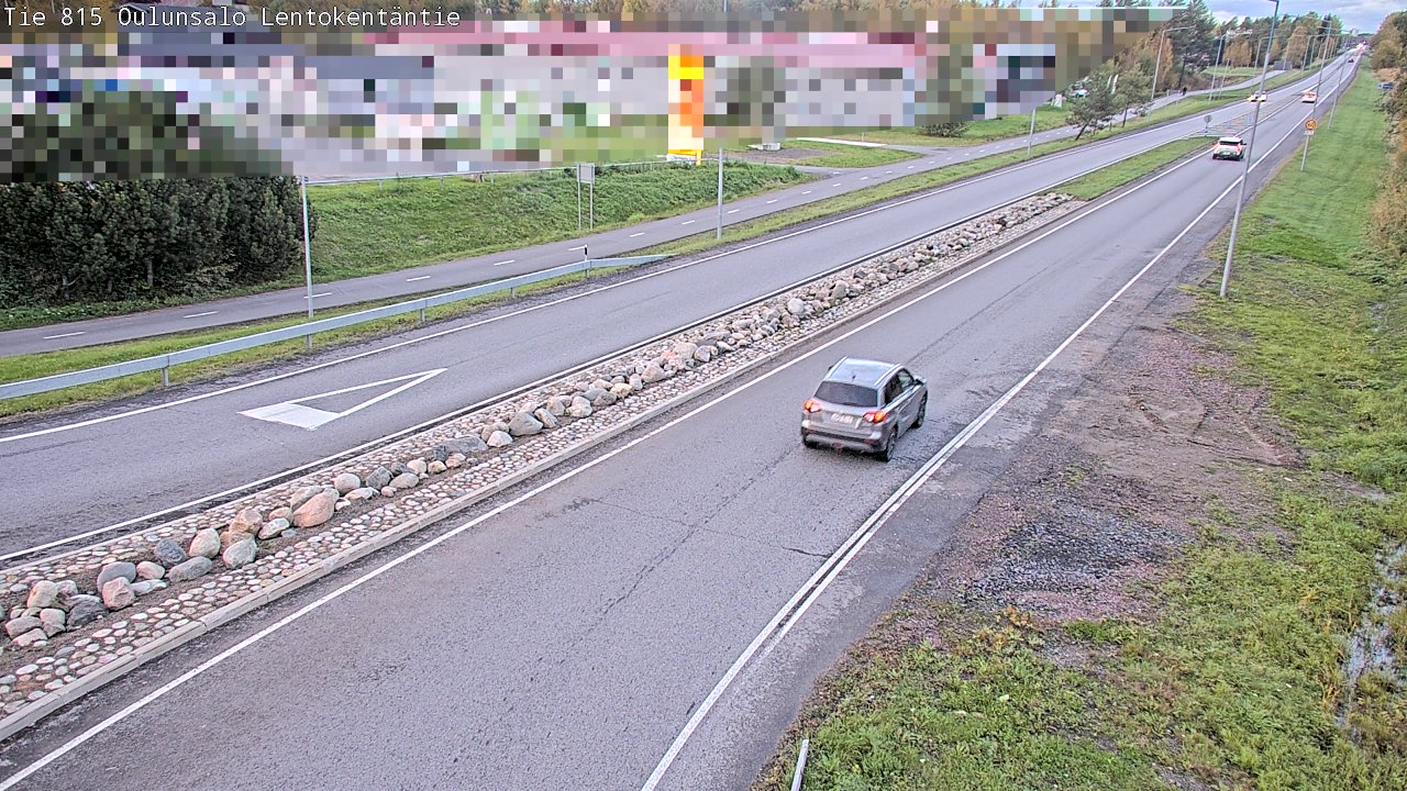 Weather Camera Image Road 816 Oulunsalo, Lentokentäntie, Oulu, Pohjois-Pohjanmaa