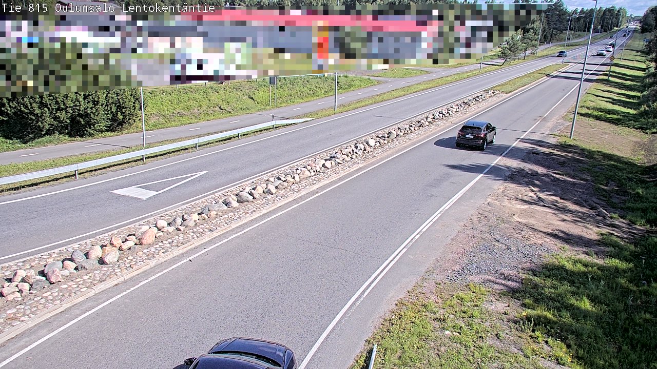 Kelikamerat Kuva Tie 816 Oulunsalo, Lentokentäntie, Oulu, Pohjois-Pohjanmaa