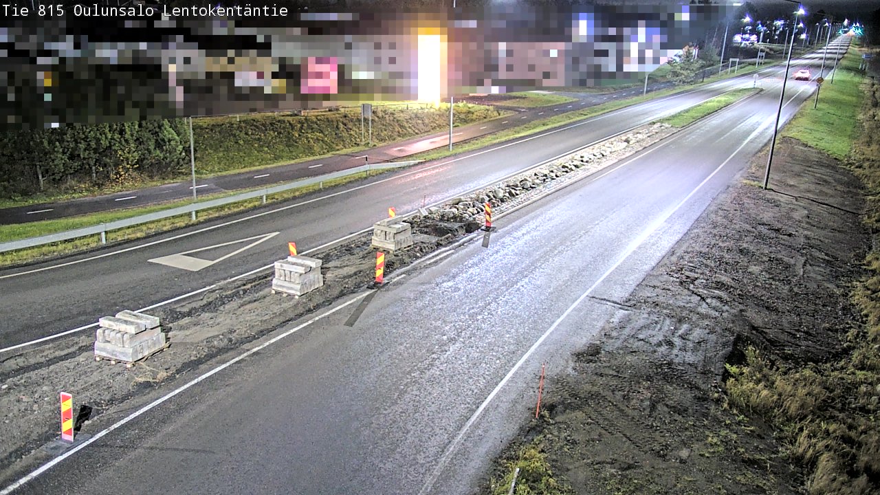 Kelikamerat Kuva Tie 816 Oulunsalo, Lentokentäntie, Oulu, Pohjois-Pohjanmaa