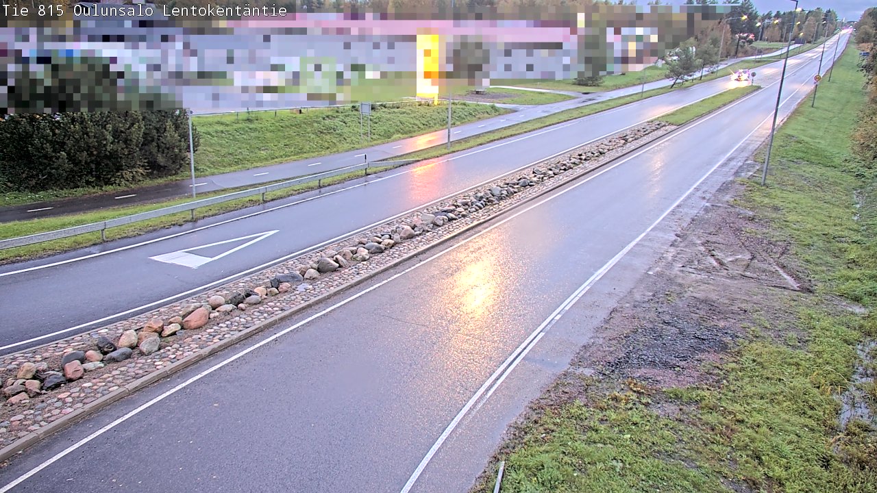 Weather Camera Image Road 816 Oulunsalo, Lentokentäntie, Oulu, Pohjois-Pohjanmaa