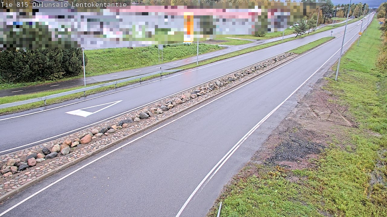 Kelikamerat Kuva Tie 816 Oulunsalo, Lentokentäntie, Oulu, Pohjois-Pohjanmaa