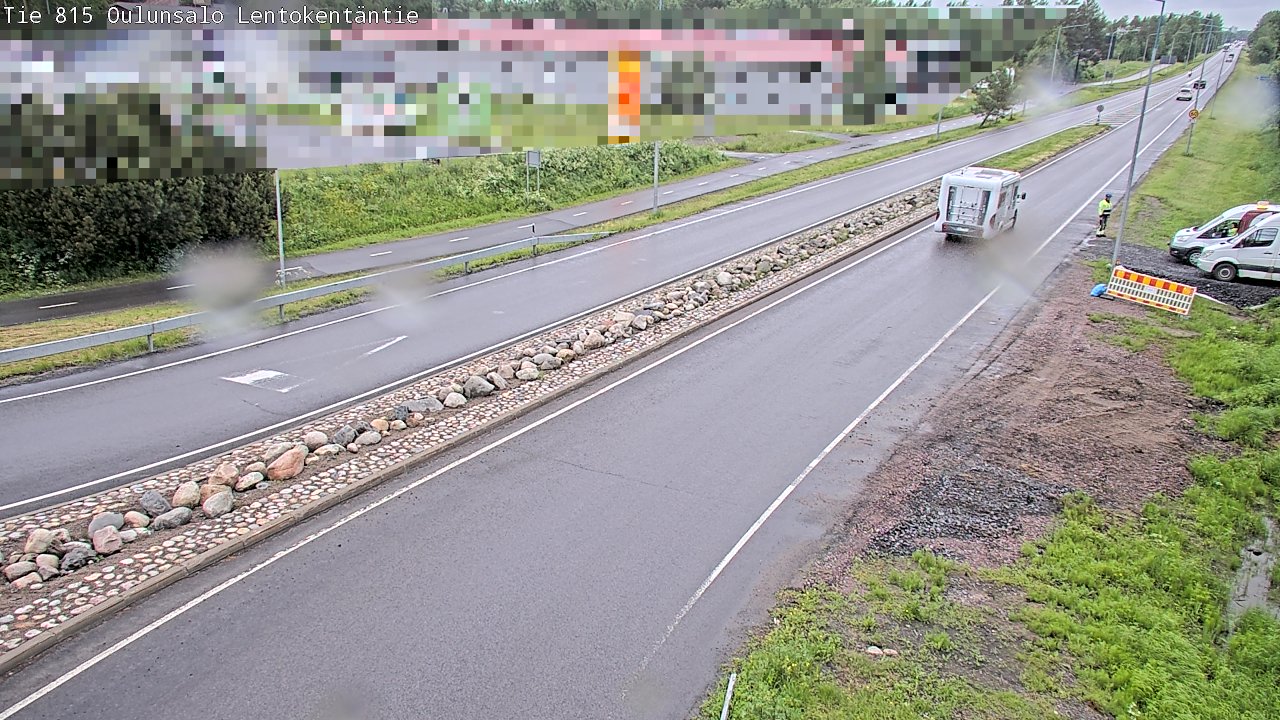 Kelikamerat Kuva Tie 816 Oulunsalo, Lentokentäntie, Oulu, Pohjois-Pohjanmaa