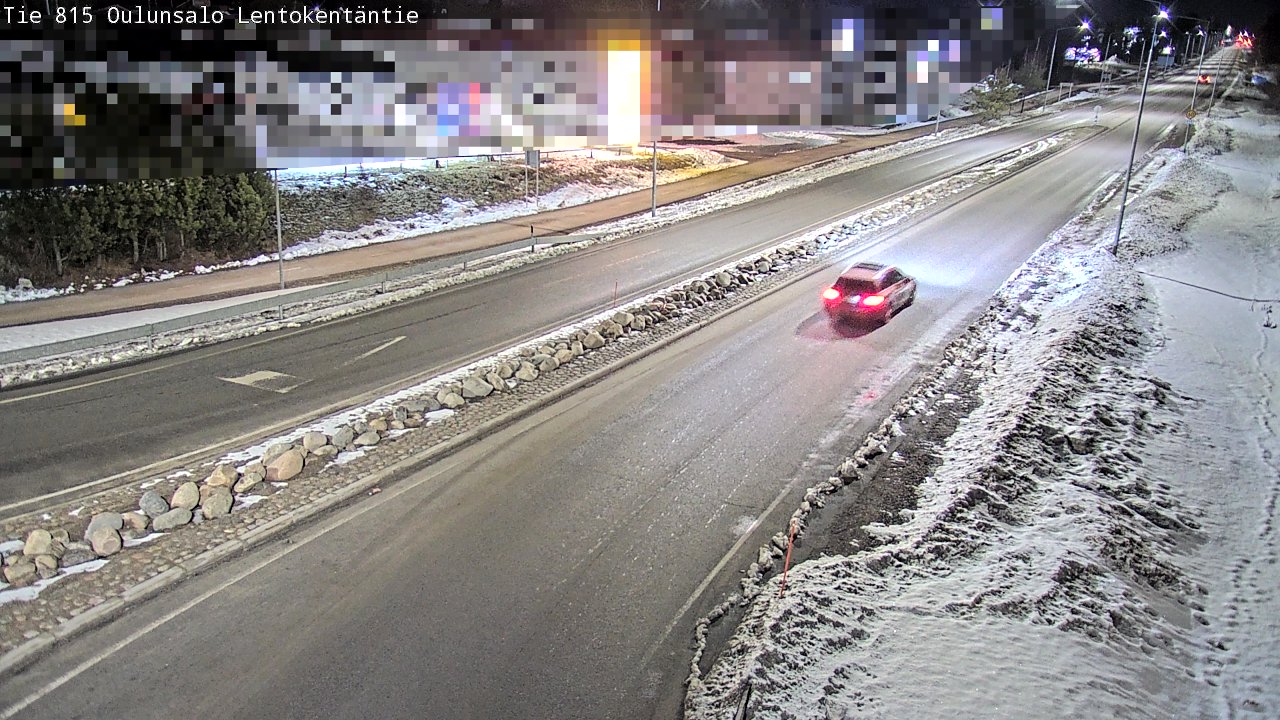 Kelikamerat Kuva Tie 816 Oulunsalo, Lentokentäntie, Oulu, Pohjois-Pohjanmaa